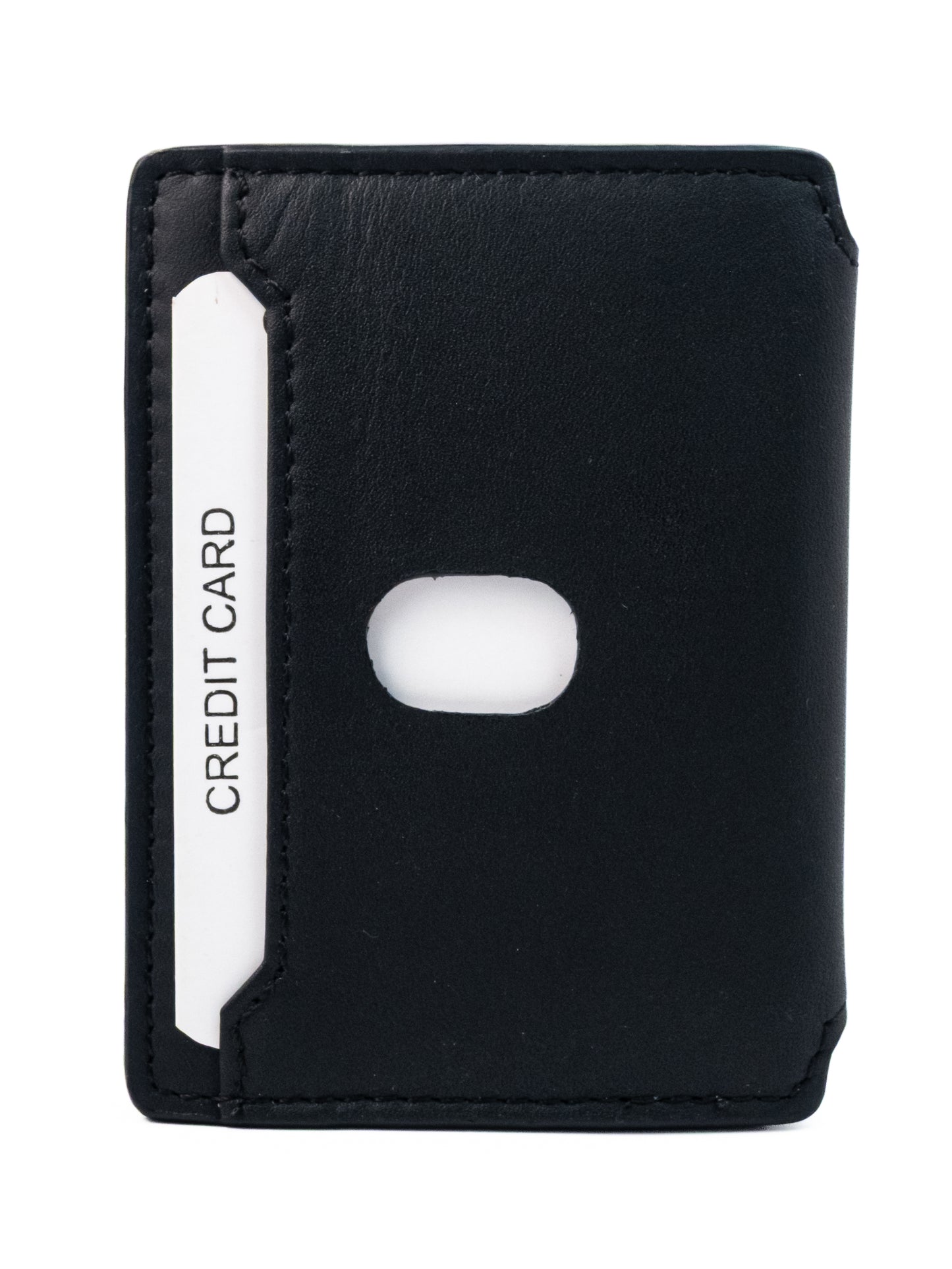 The evalgo® Snap — Full Grain Leather Slim Magnetic Wallet - RFID protected