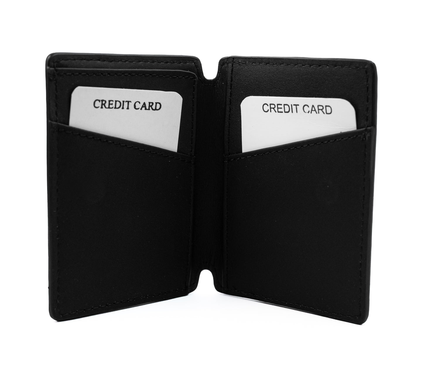 The evalgo® Snap — Full Grain Leather Slim Magnetic Wallet - RFID protected