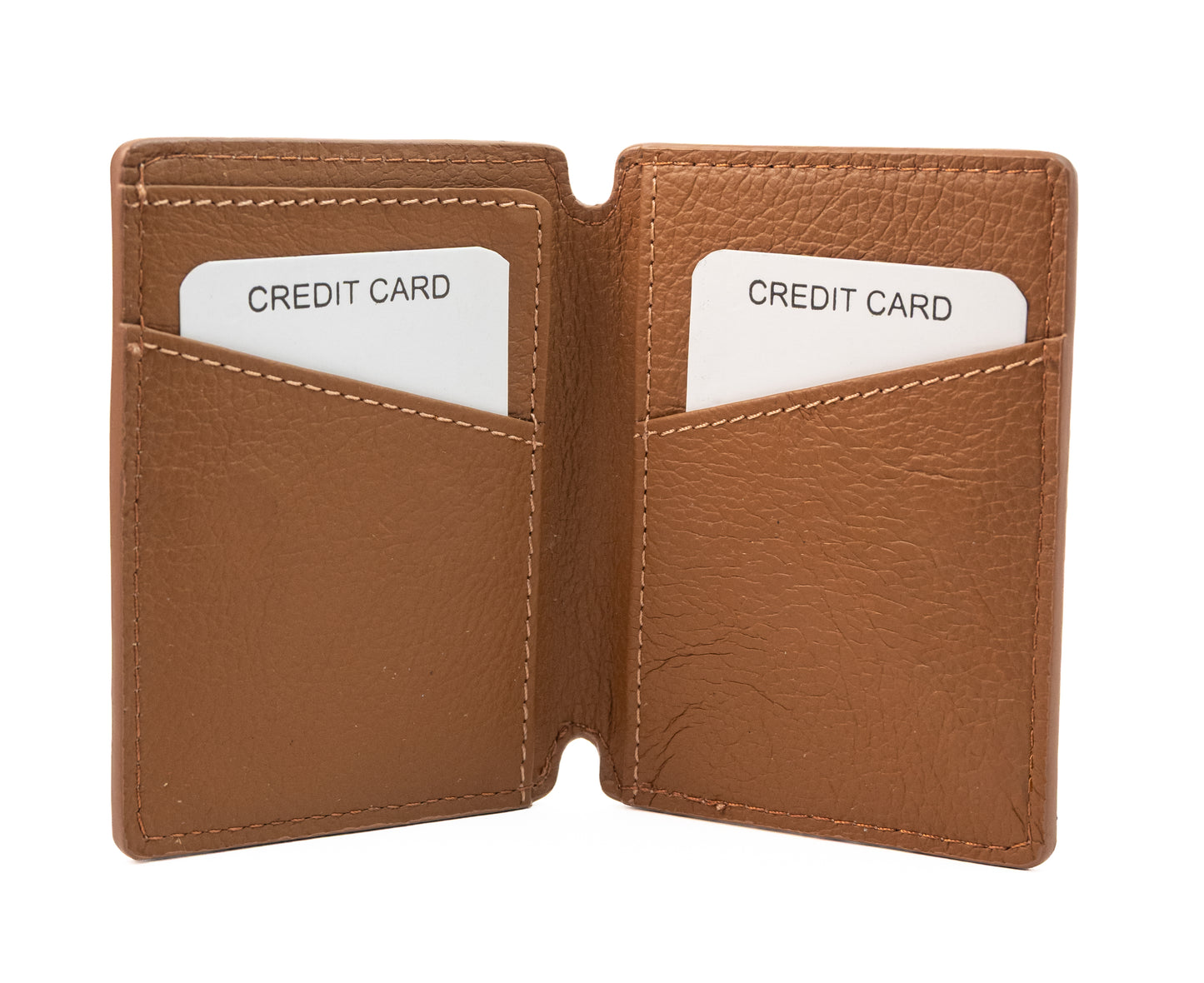 The evalgo® Snap — Full Grain Leather Slim Magnetic Wallet - RFID protected