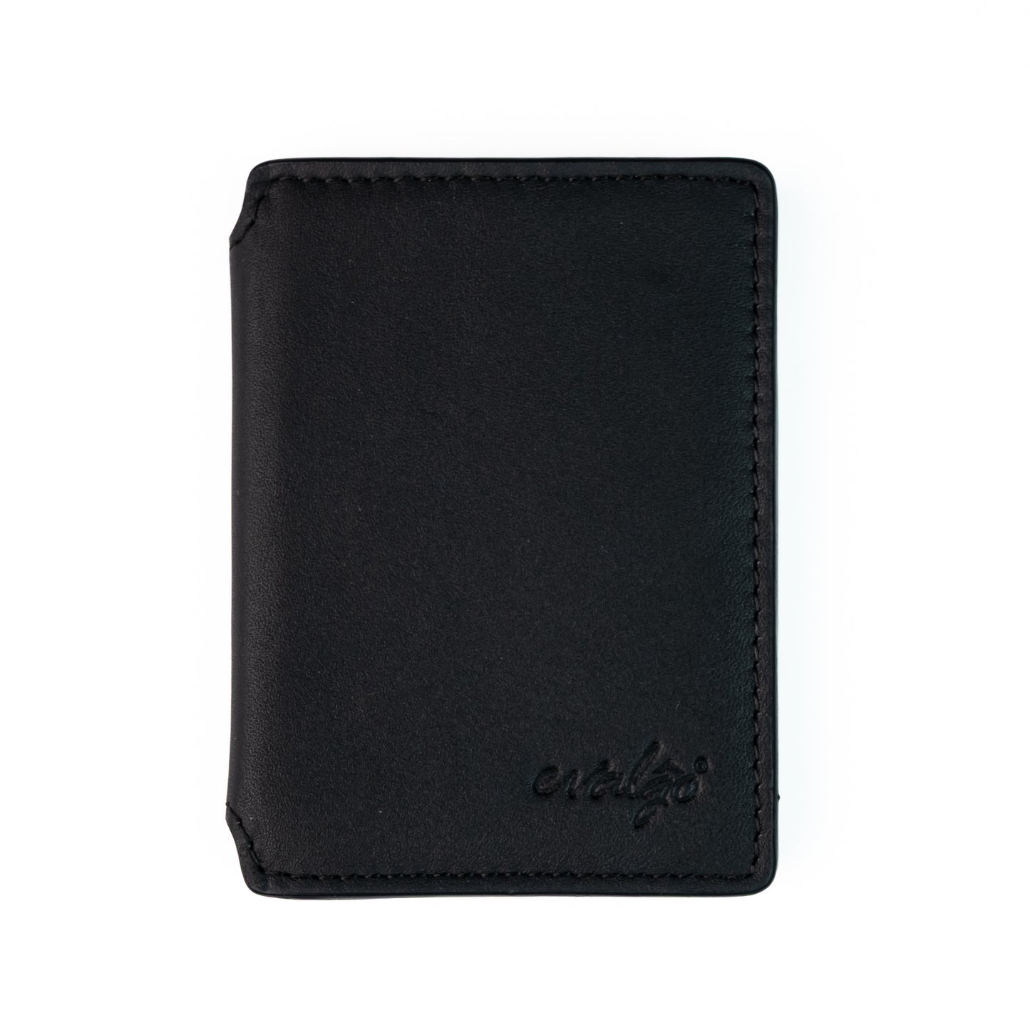 The evalgo® Snap — Full Grain Leather Slim Magnetic Wallet - RFID protected