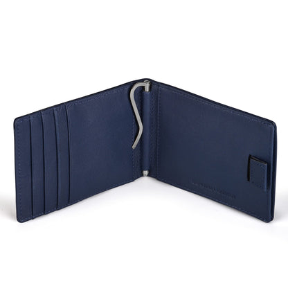 evalgo® Men’s Money Clip Wallet with Card Holders - Soft Leather, Slim and Minimalist Design